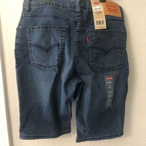 Levis 511 Boys jean shorts; size 18